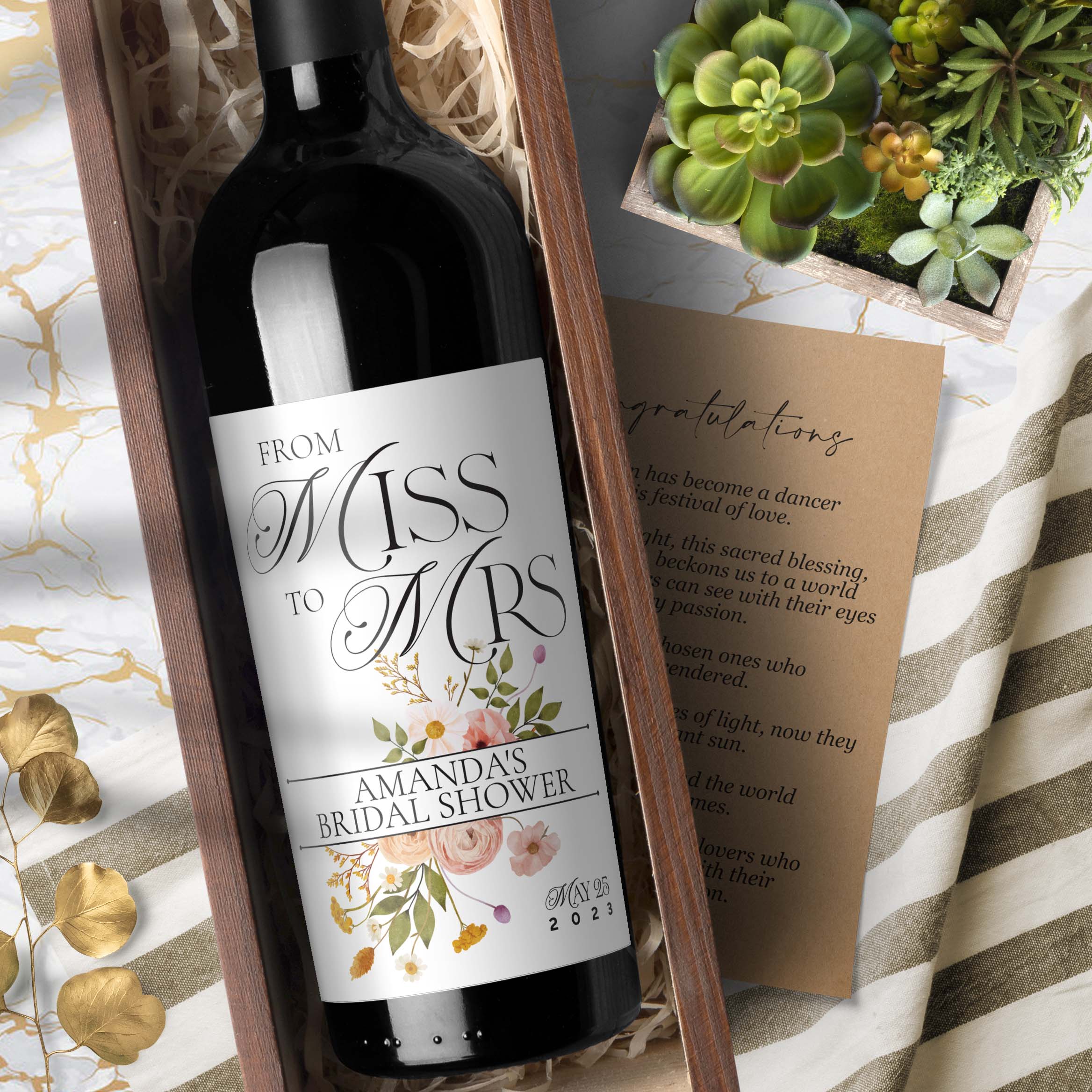A Personal Touch: The Importance of Personalized Wine Labels in Gift Giving
