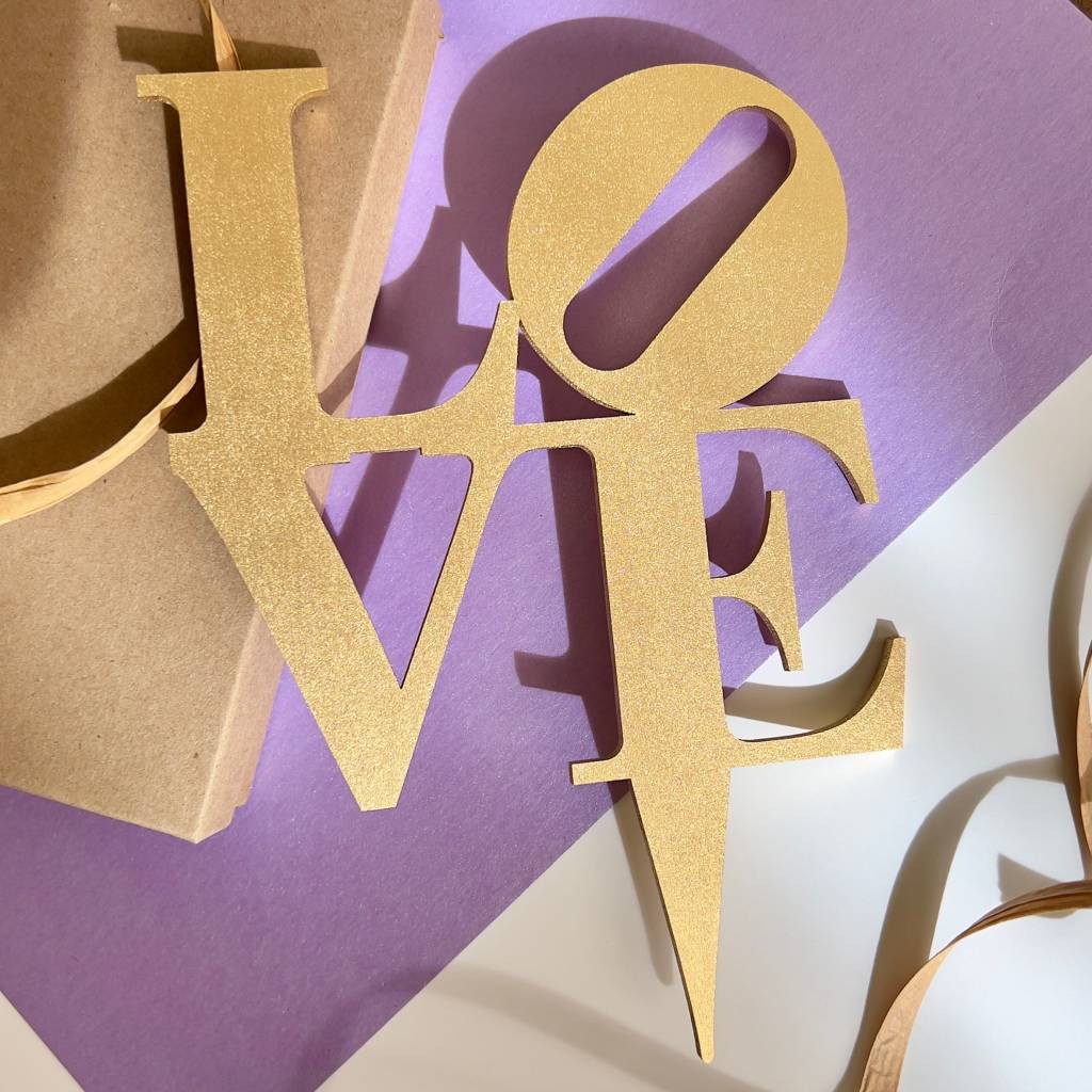 Love Cake Topper