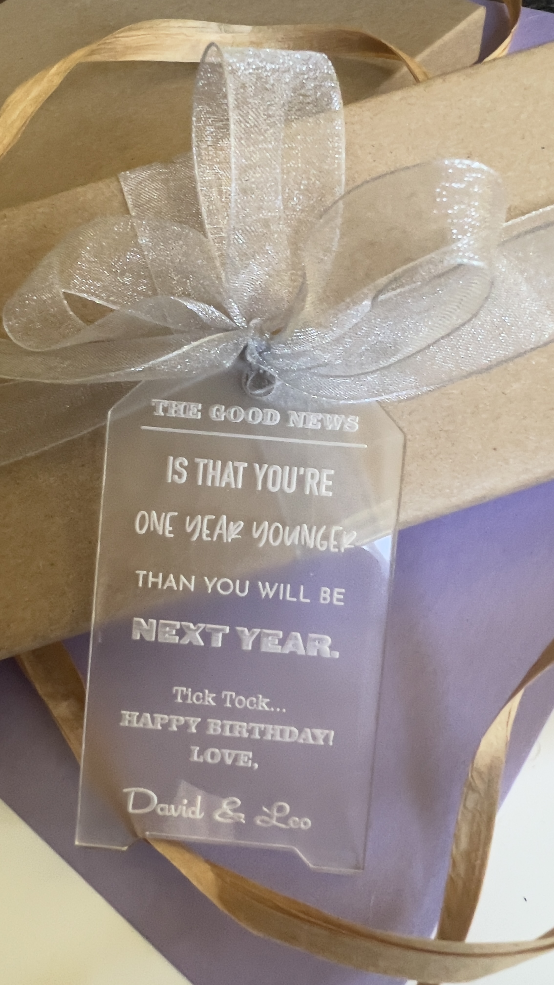 DIY Gift Tag for Husband’s Birthday
