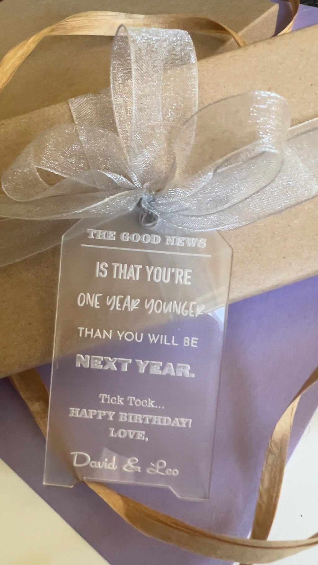 DIY Gift Tag for Husband’s Birthday